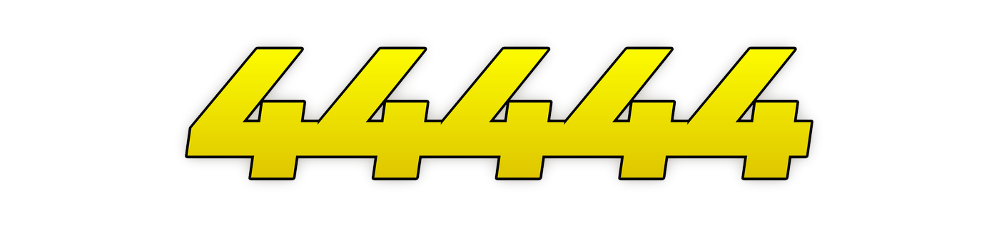 44444